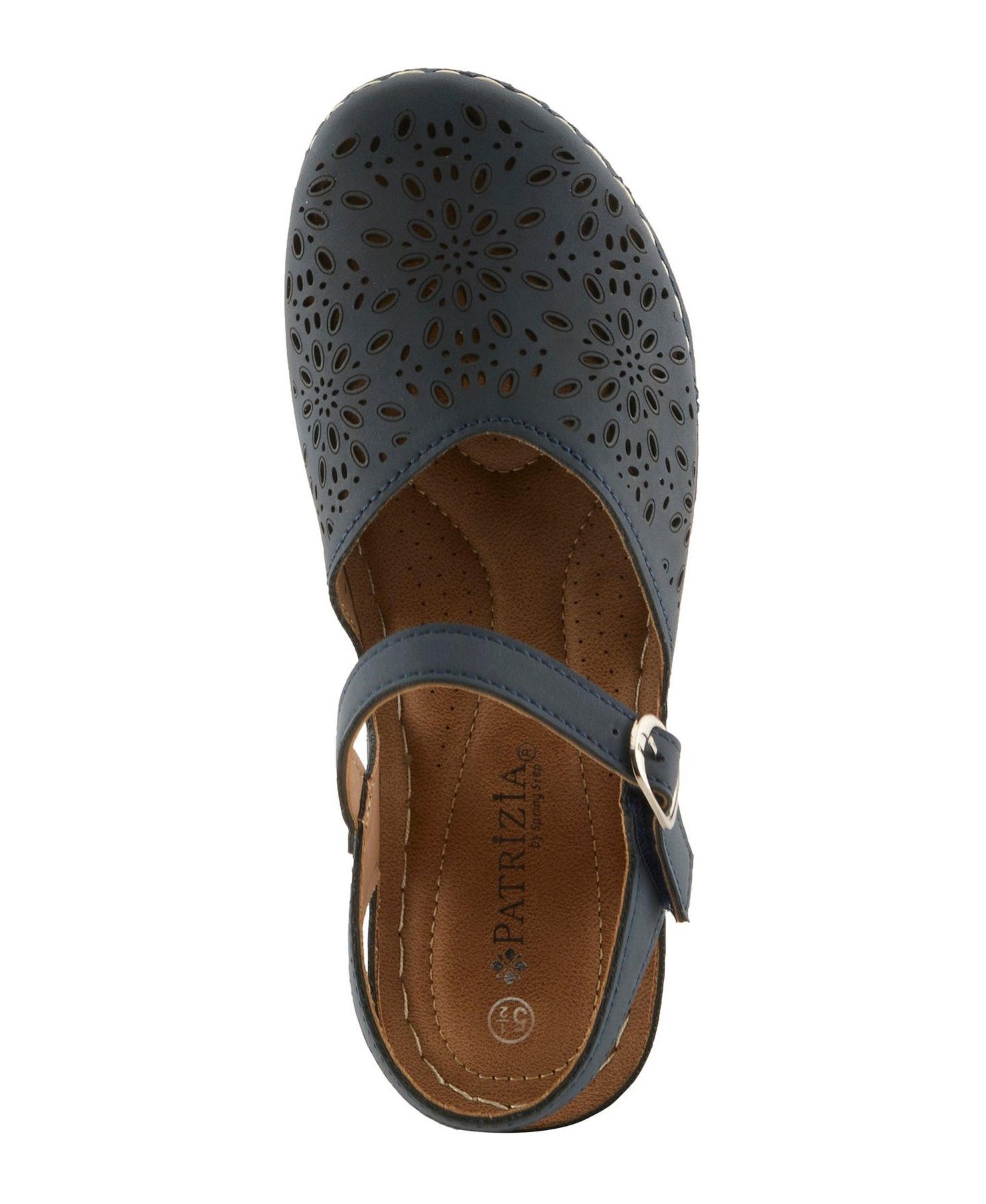 Женские сандалии Patrizia Wedge Sandal with Adjustable Strap, цвет: Тёмно-синий — фото 3