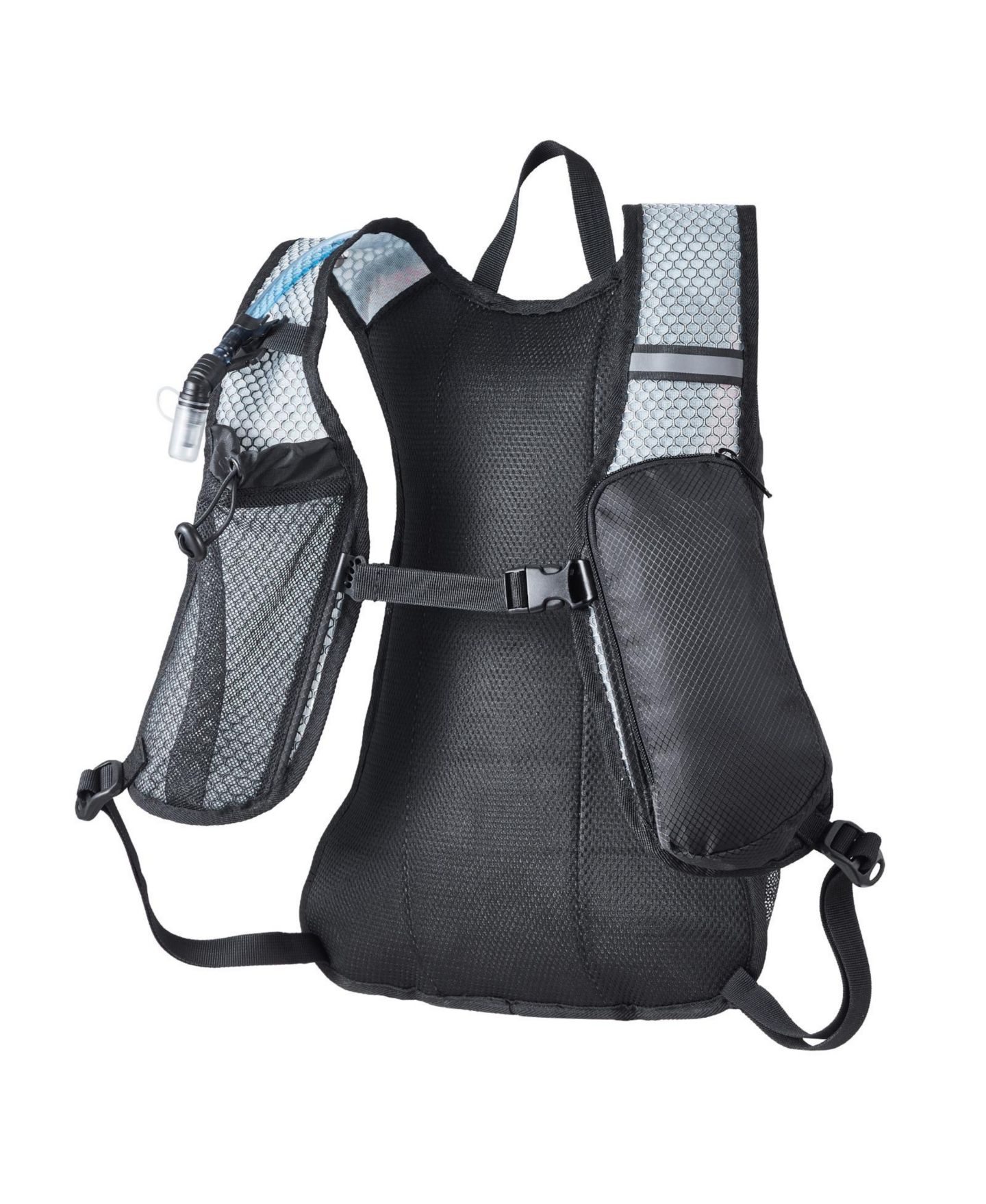 Рюкзак SEVORLEY Hydration with 2L TPU Water Bladder, Lightweight 8L Hiking Daypack for Running and Cycling, цвет: Чёрный / Серый — фото 1