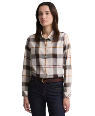 Women's Moorland Plaid Long-Sleeve Shirt