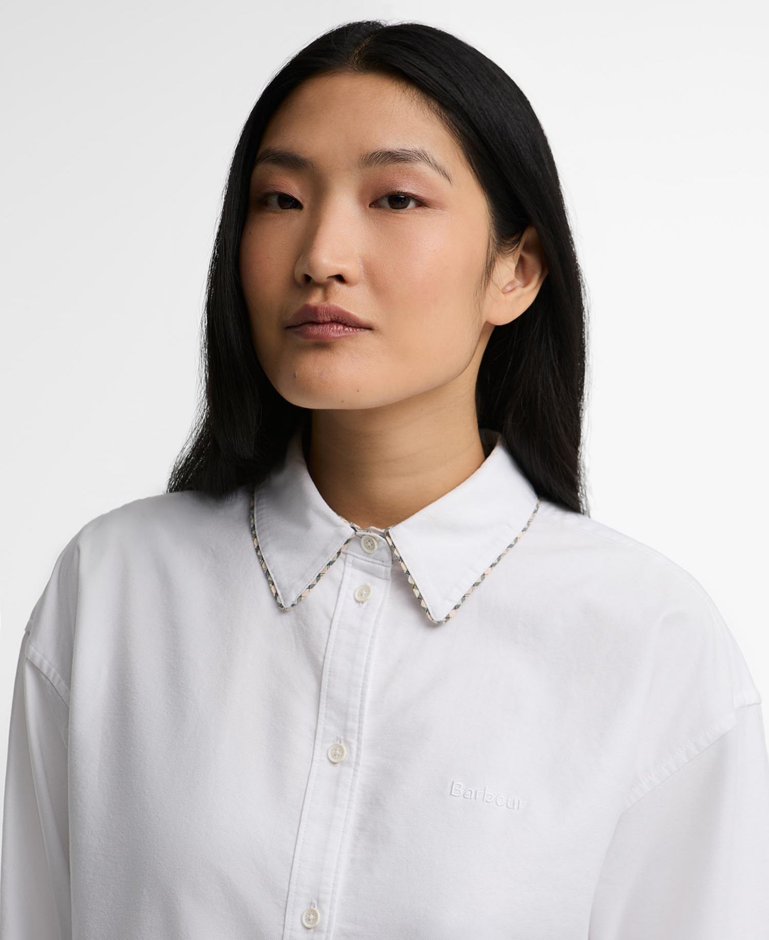 Women's Alverstone Long-Sleeve Cotton Button-Up Shirt
