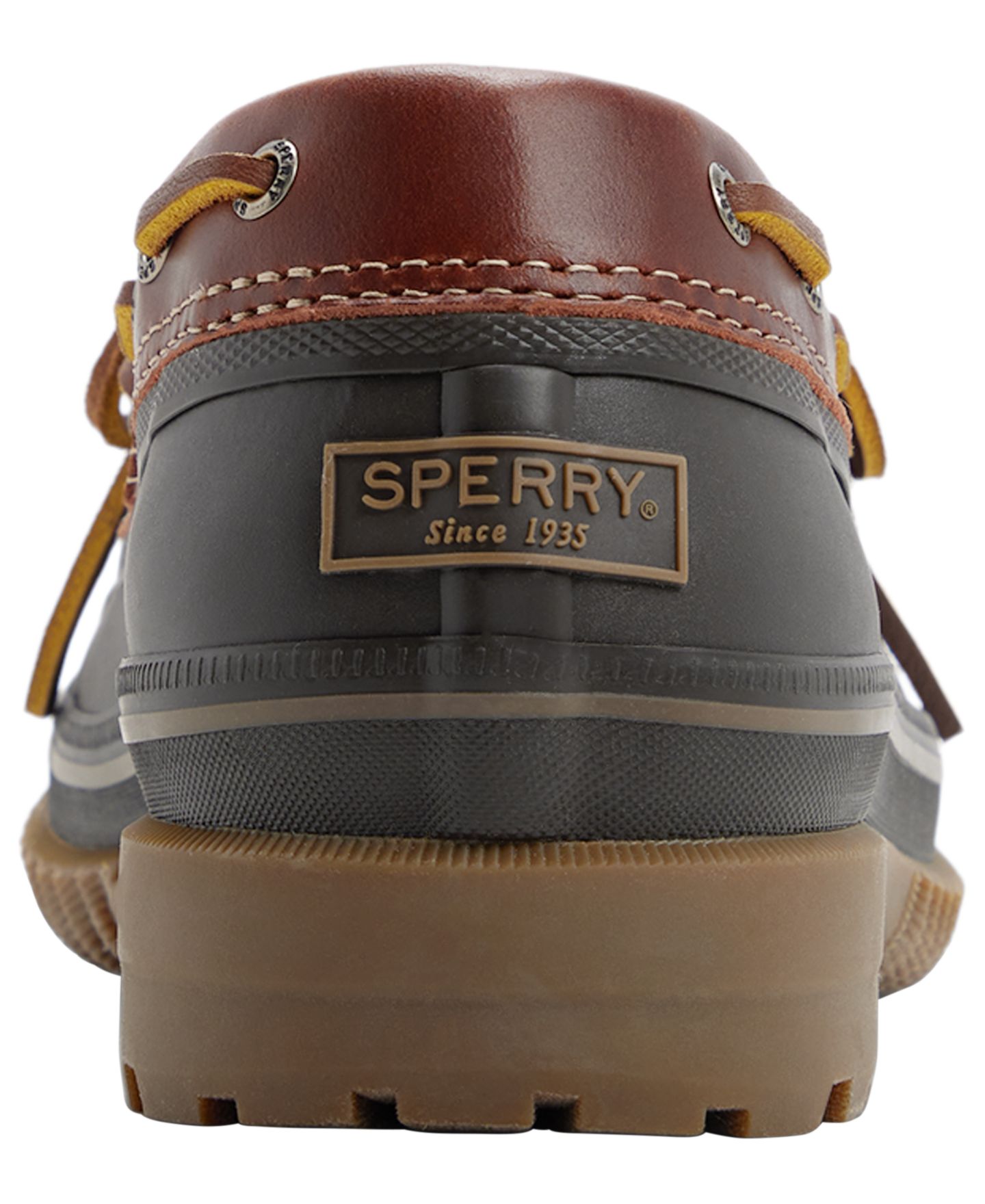 Мужские ботинки Sperry Drake 1-Eye Duck, цвет: Тёмный красный — фото 3