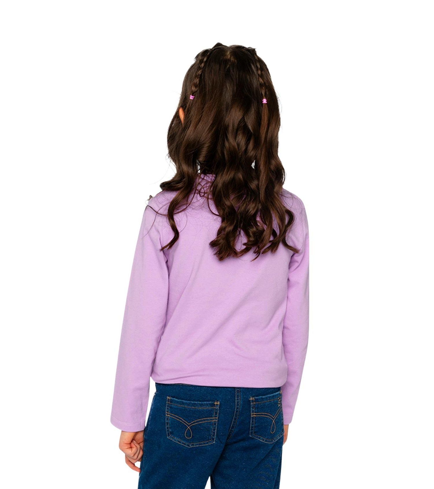 Little and Big Girl Organic Cotton Jersey T-Shirt