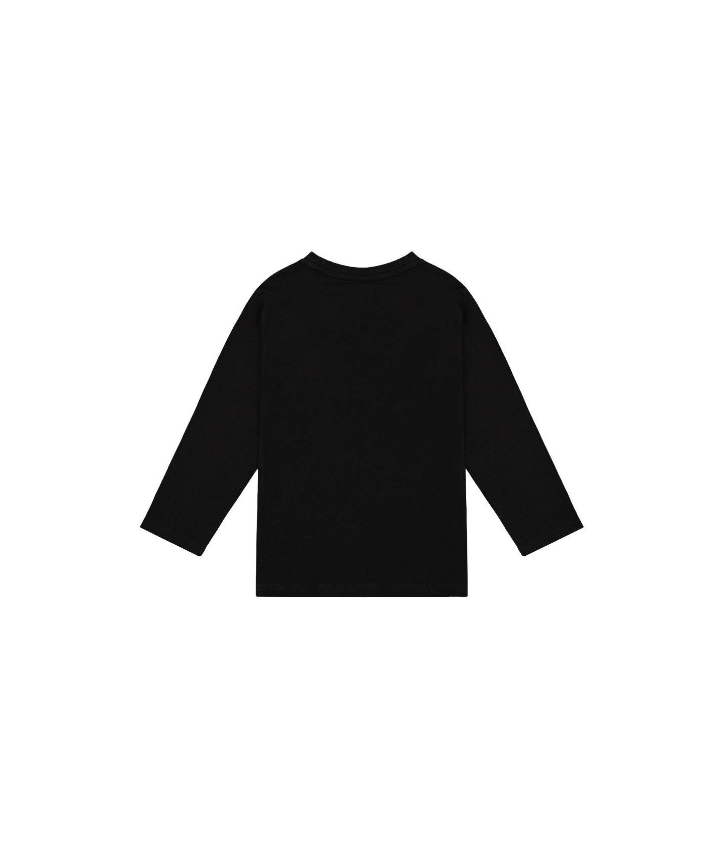 Футболка Deux par Deux Long Sleeve Organic Cotton для мальчиков, цвет: Чёрный / Красный — фото 8