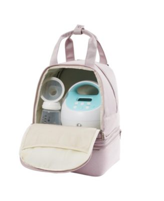 Insulated Breast Pump Backpack with Ice Packs and Milk Storage