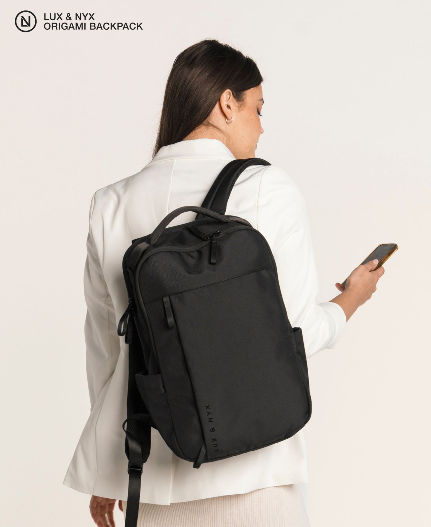 Рюкзак Lux & Nyx Purpose 16" Laptop - Laptop Bag, цвет: Чёрный — фото 2