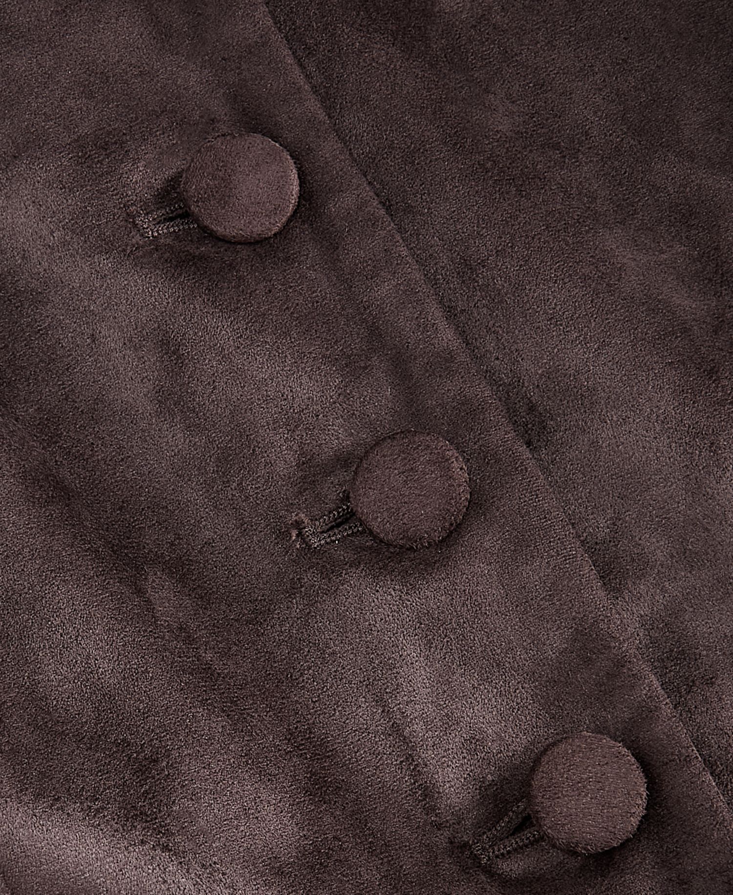 Women's Faux Suede Longline Tailored Vest