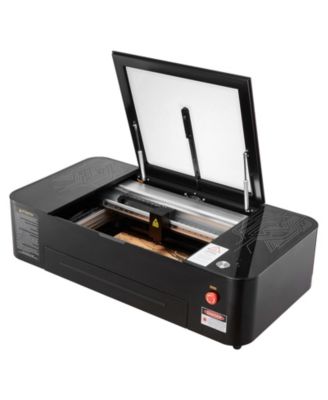 55W CO2 Laser Engraver and Cutter, with Camera Rotary Axis Water Pump