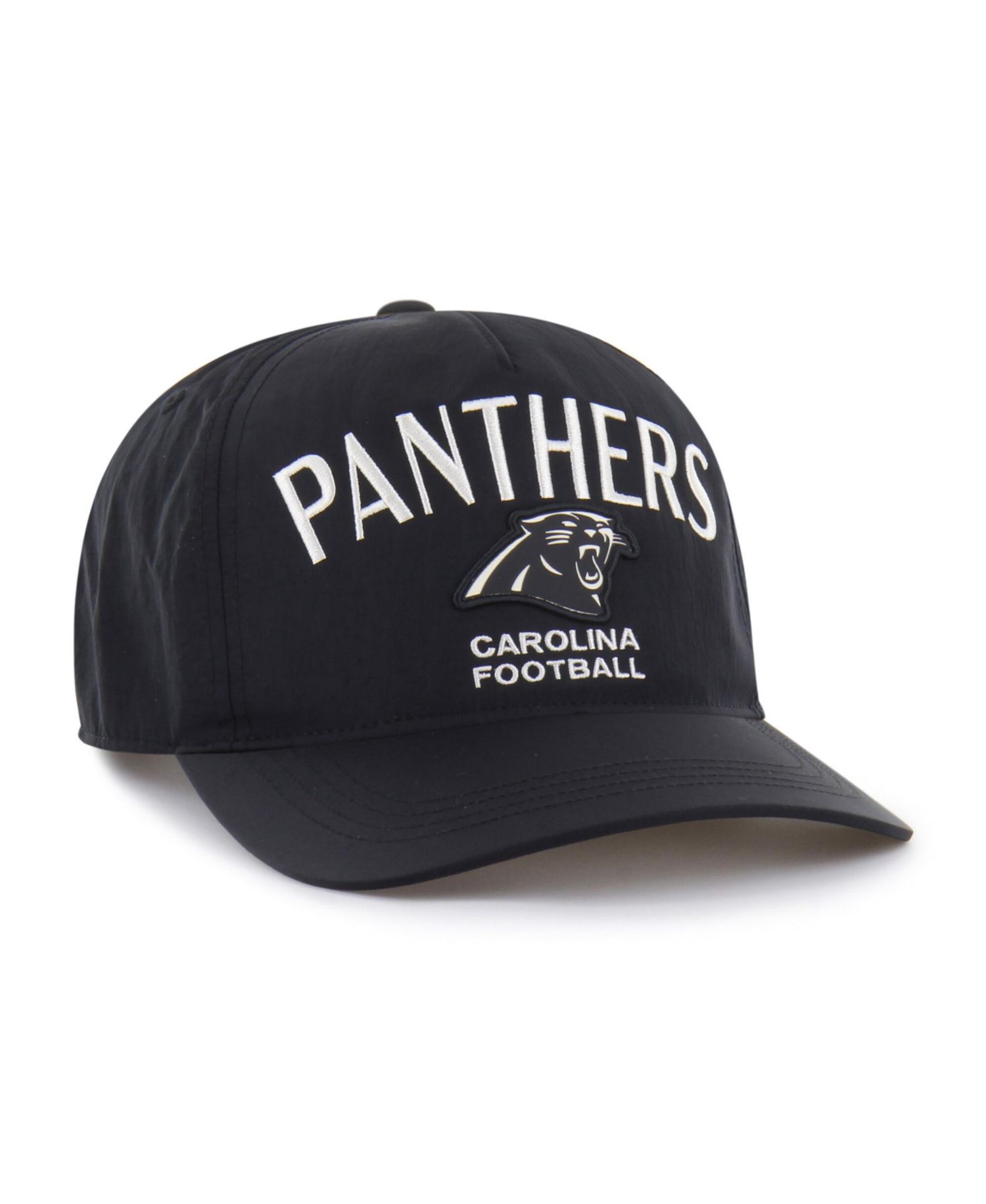 47 Brand Men's Black Carolina Panthers Modernia Hitch Adjustable Hat