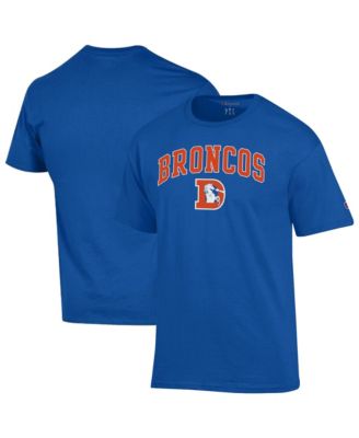 Men's Royal Denver Broncos Arch Over Logo T-Shirt