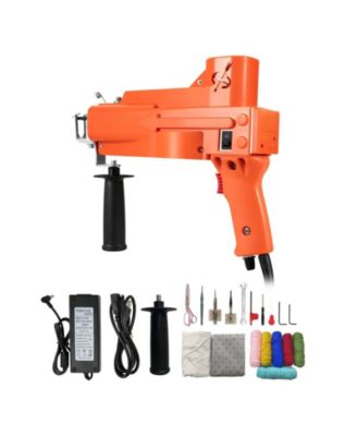 2-in-1 Electric Tufting Gun, Cut and Loop Pile Rug Making Machine Starter Kit