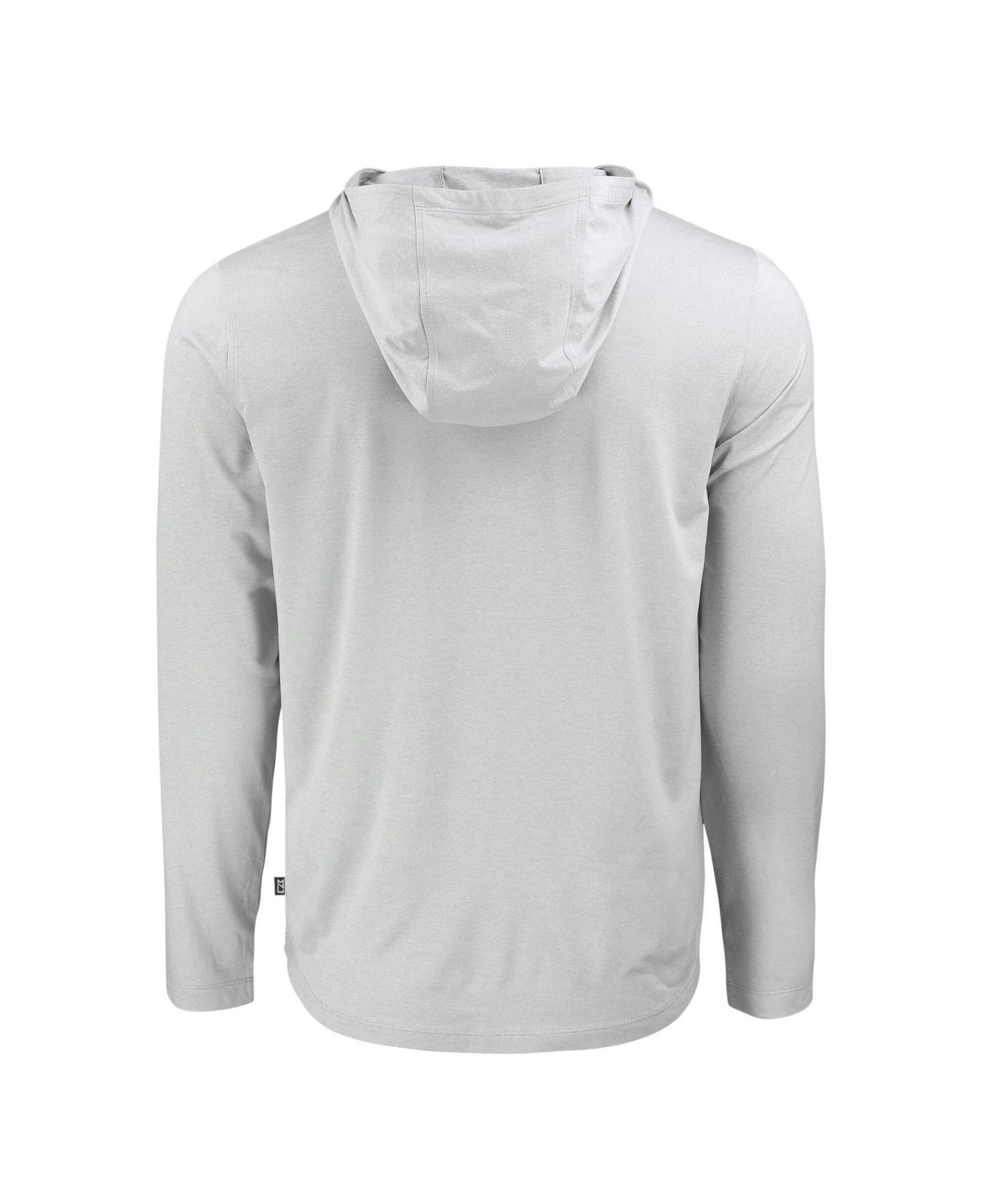 Cutter Buck Men's Gray Cincinnati Reds Coastline Epic Comfort Hoodie Long Sleeve T-Shirt