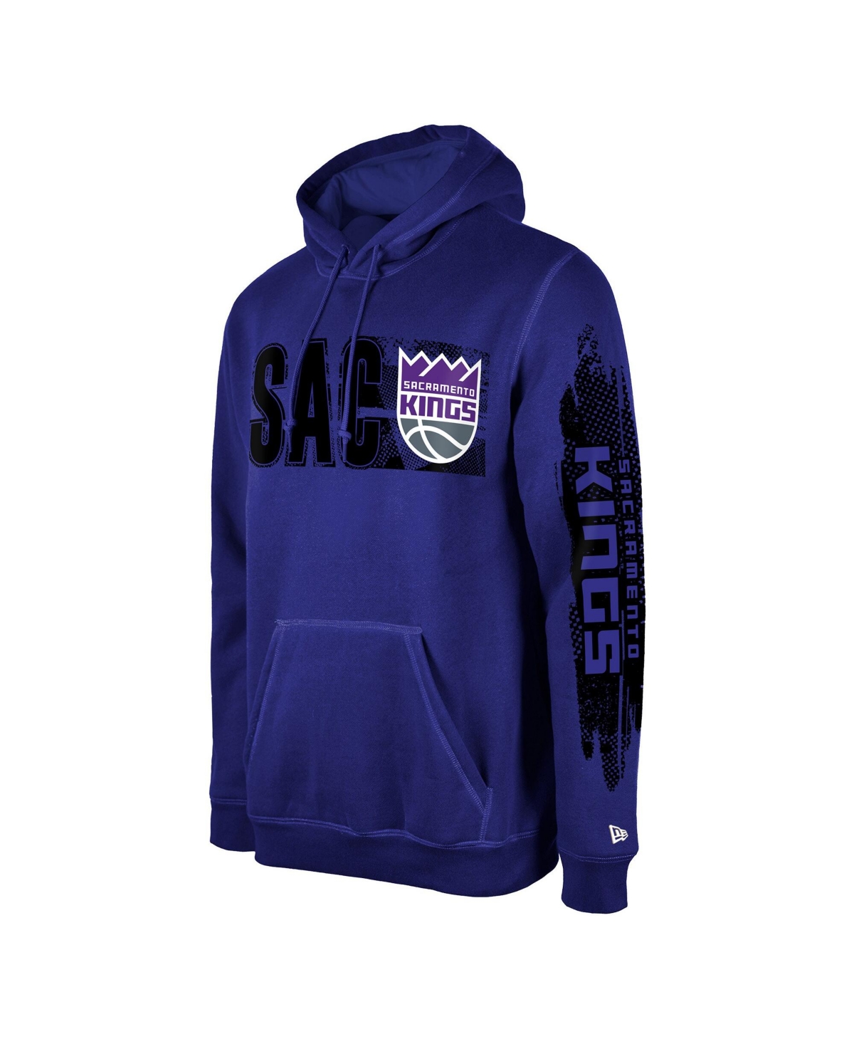 New Era Men's Sacramento Kings Purple Tip-Off Collection Pullover Hoodie