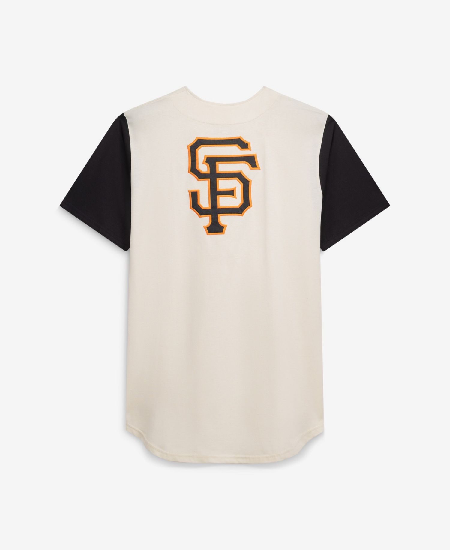 Men's Cream San Francisco Giants Big & Tall Full-Button Jersey