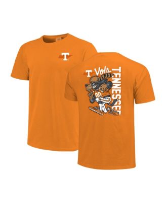 Men's Tennessee Orange Tennessee Volunteers Sketched Mascot Comfort Colors T-Shirt