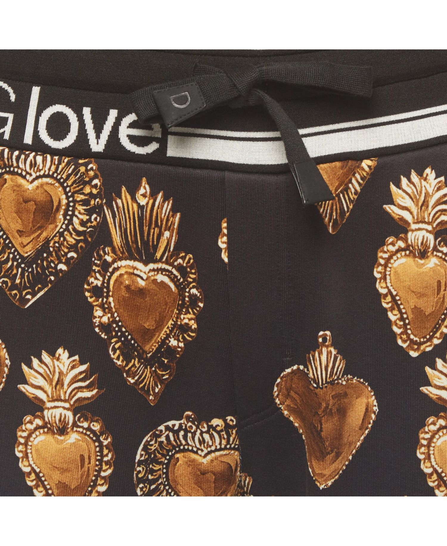 Men's Printed Jersey Drawstring Joggers