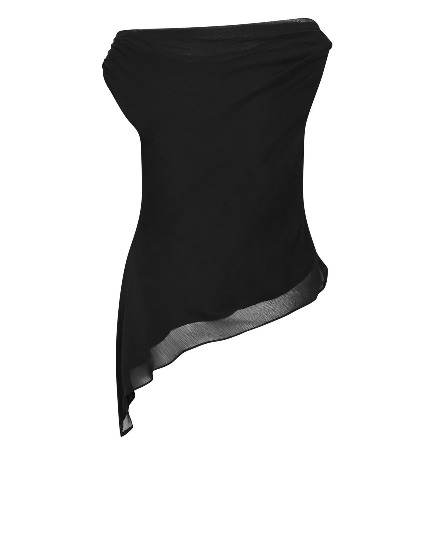 Plus Size Skyla Off-Shoulder Asymmetrical Top
