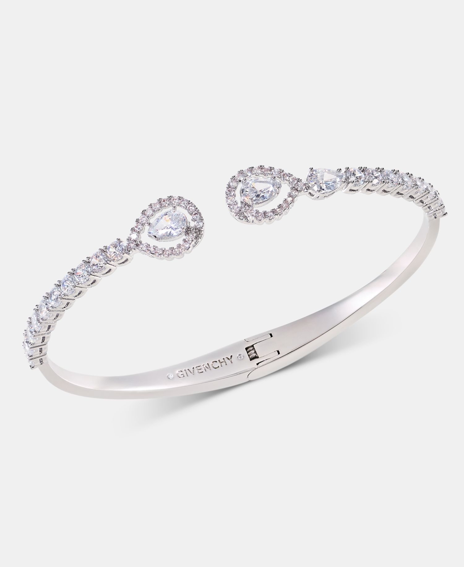 Dynamic Crystal Cuff Bracelet