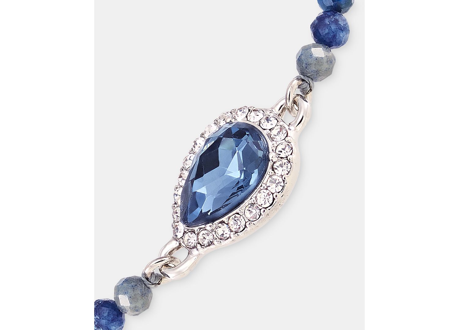Crystal Beaded Slider Bracelet