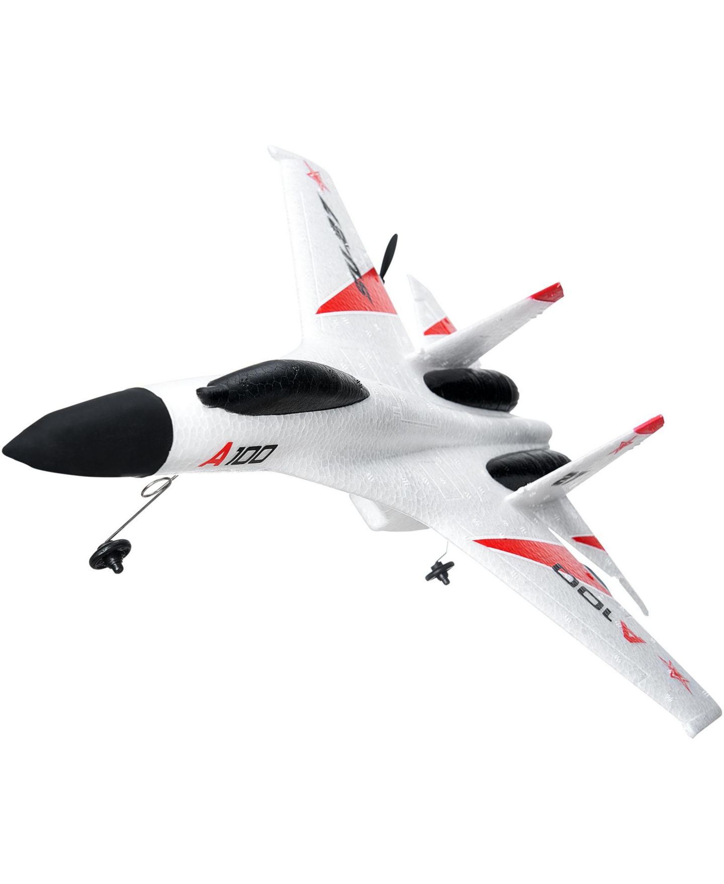 Детская игрушка SEVORLEY Ready-to-Fly 4-Channel Aerobatic Remote Control Airplane, цвет: Белый / Красный — фото 3
