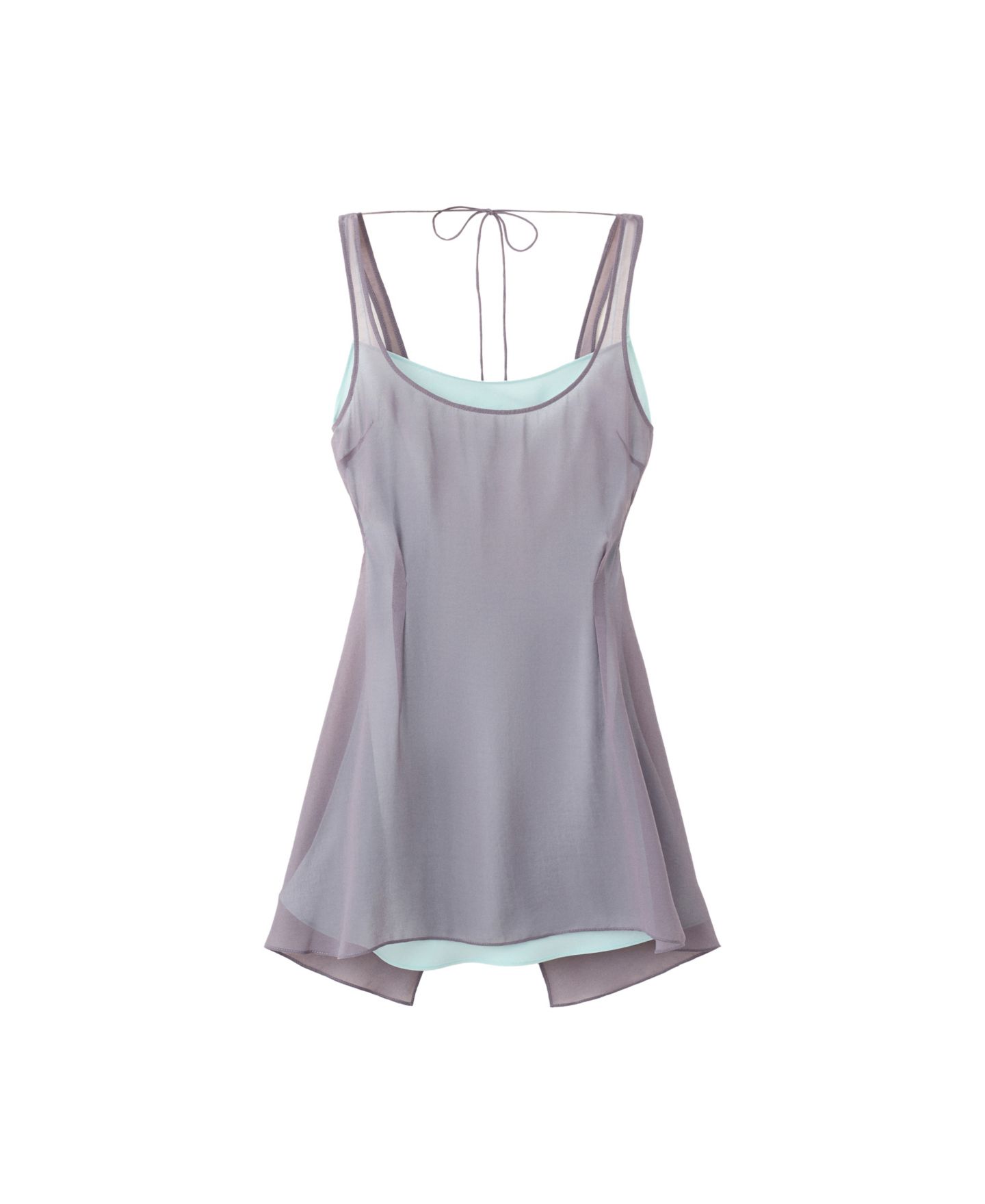 Женское платье Mango Bows Overlay Dress Sleeveless Chiffon-Overlay A-Line Mini, цвет: Средний коричневый — фото 7