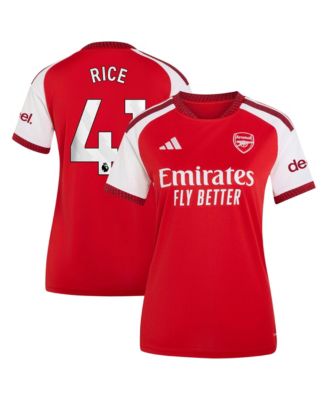 Women's Declan Rice Red Arsenal 2026/27 Home Replica Jersey