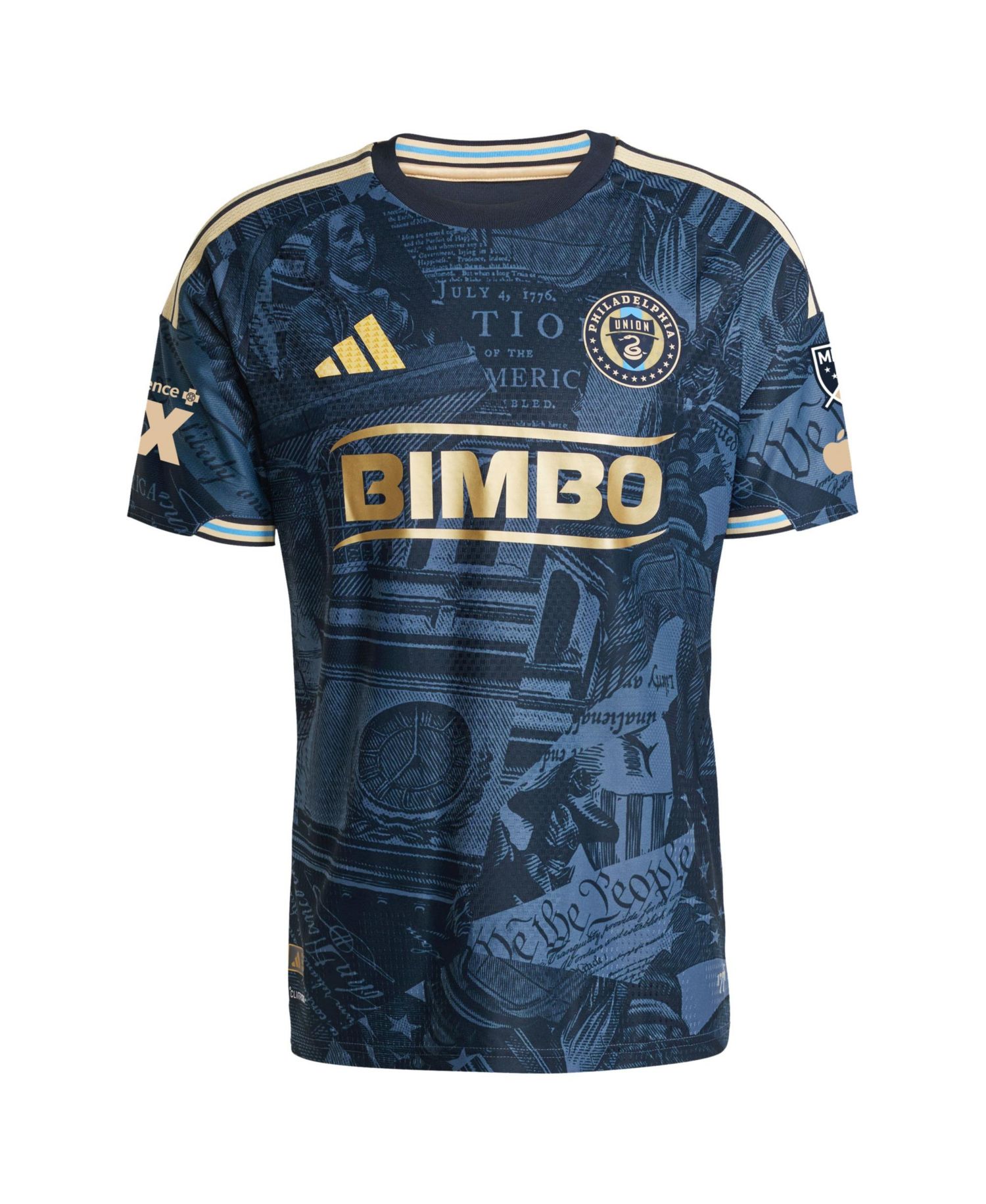 Men's Cavan Sullivan Navy Philadelphia Union 2026 1776 Kit On-Field Authentic Patch Jersey