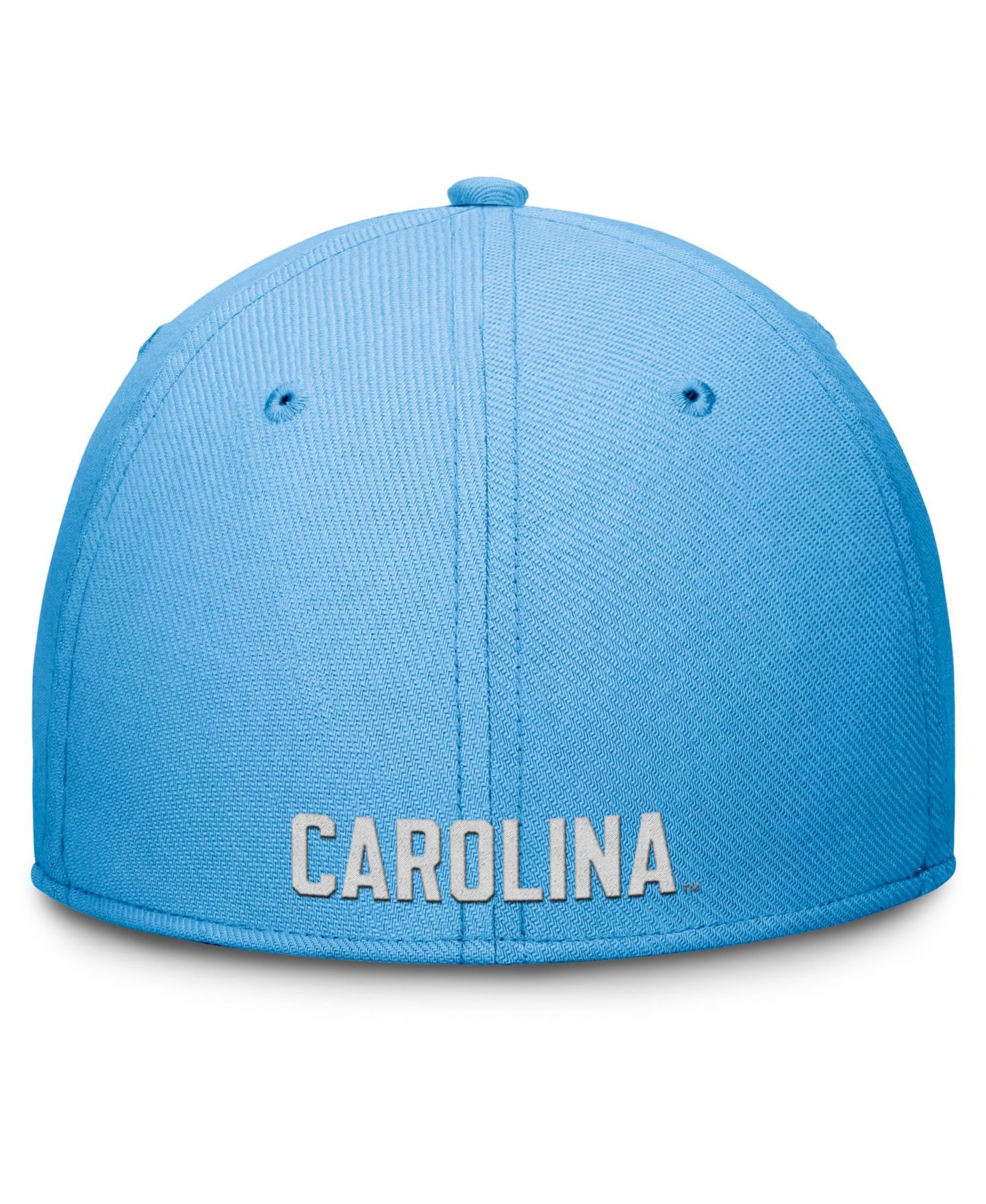 Мужские головные уборы Jordan Carolina Blue North Carolina Tar Heels Rise Swoosh Dri-FIT Flex Hat — фото 4
