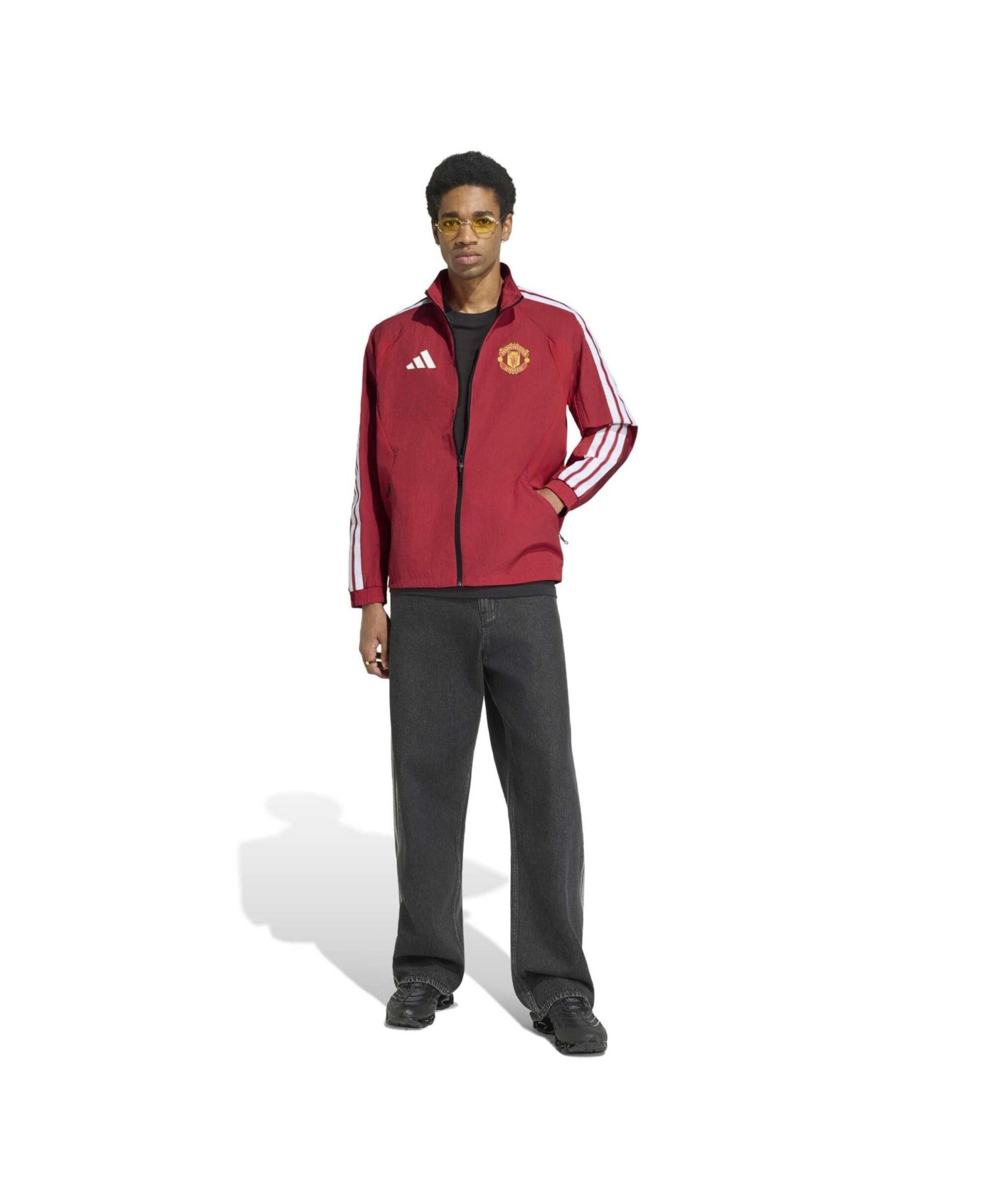 Men's Red Manchester United 2026 Full-Zip Anthem Jacket