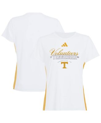 Women's White Tennessee Volunteers Essentials 3-Stripes T-Shirt
