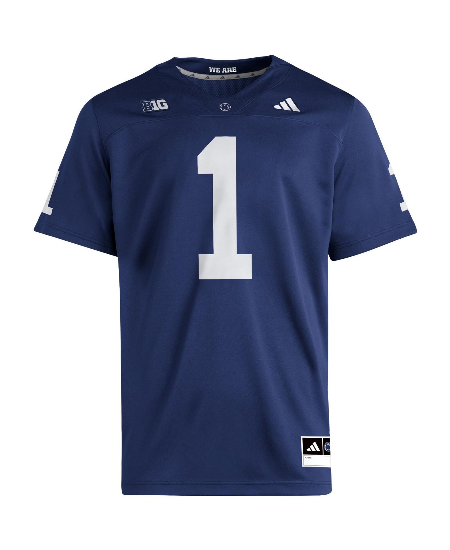 Men's #1 Navy Penn State Nittany Lions Home Premier Jersey
