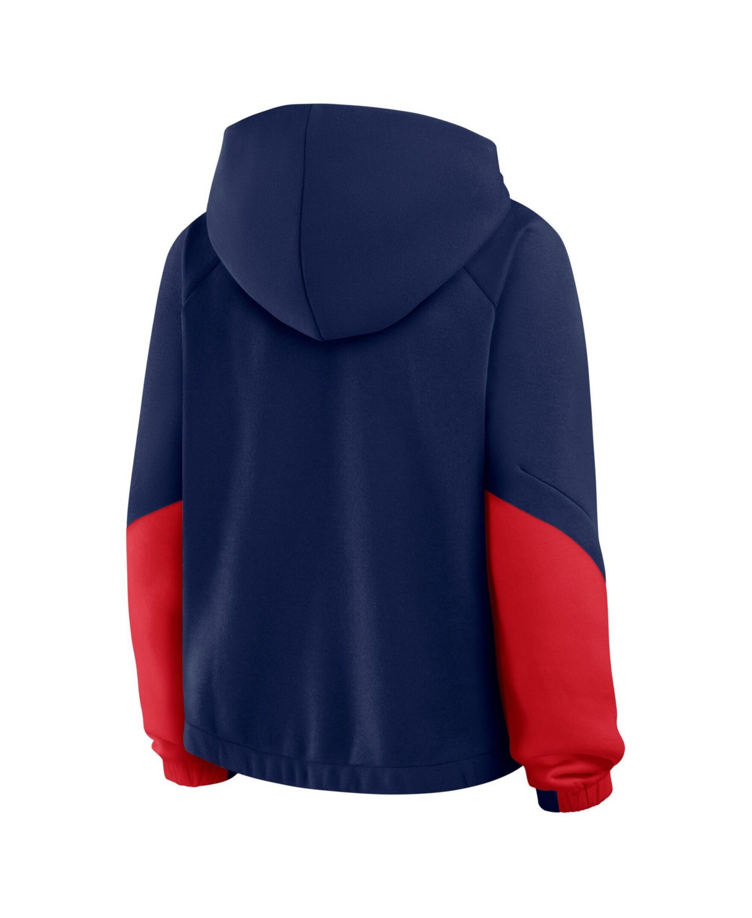 Women's New England Patriots Redzone Bubble Screen Oversized Pullover Hoodie