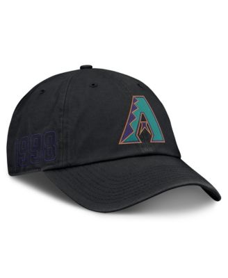 Men's Black Arizona Diamondbacks Cooperstown Club Adjustable Hat
