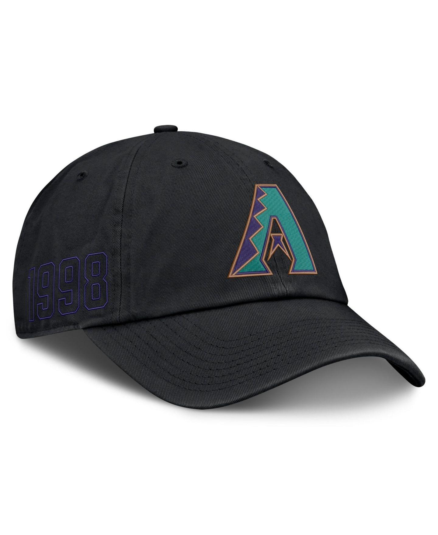Мужская кепка Nike Black Arizona Diamondbacks Cooperstown Club Adjustable Hat — фото 1