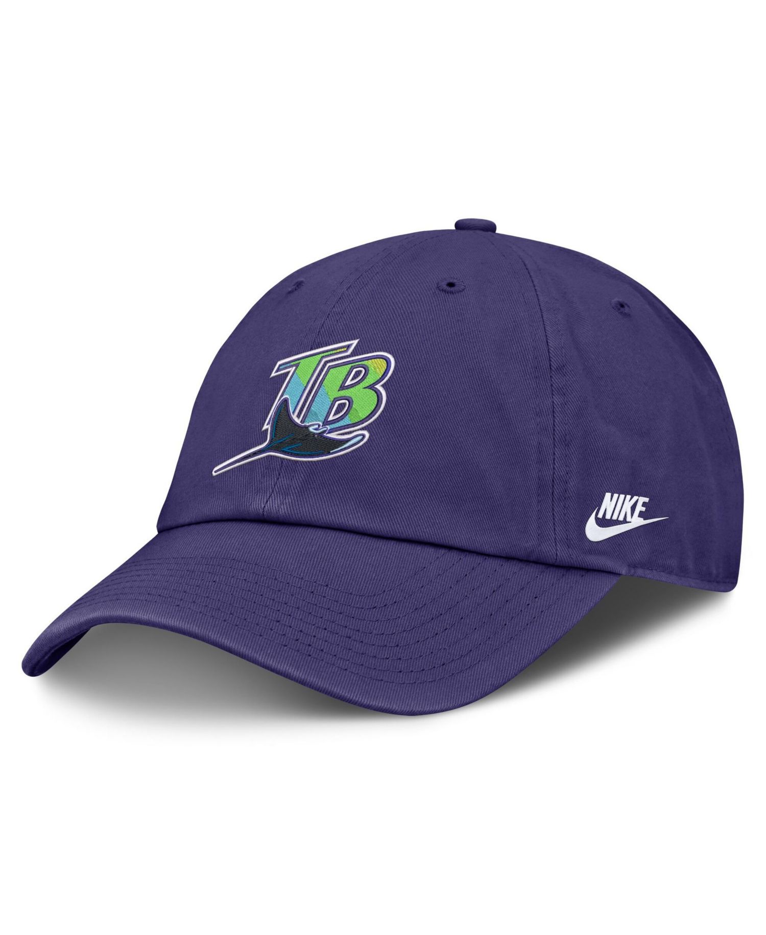 Men's Purple Tampa Bay Rays Cooperstown Club Adjustable Hat