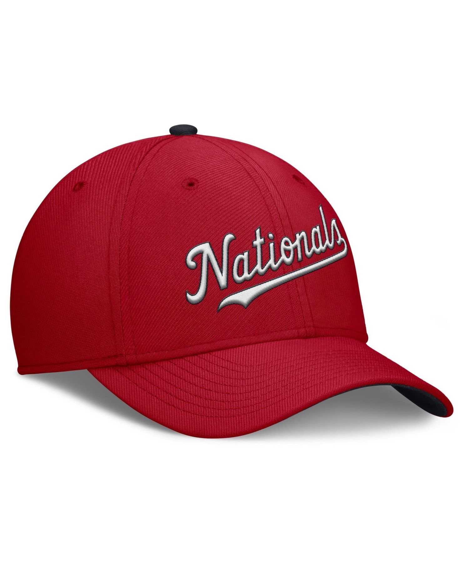 Men's Red Washington Nationals Primetime Rise Dri-FIT Flex Hat