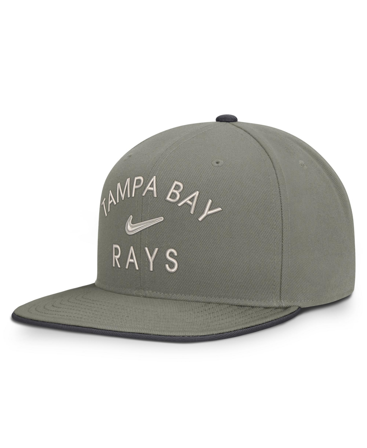 Nike Men's Olive Tampa Bay Rays Pro Dri-fit Snapback Hat