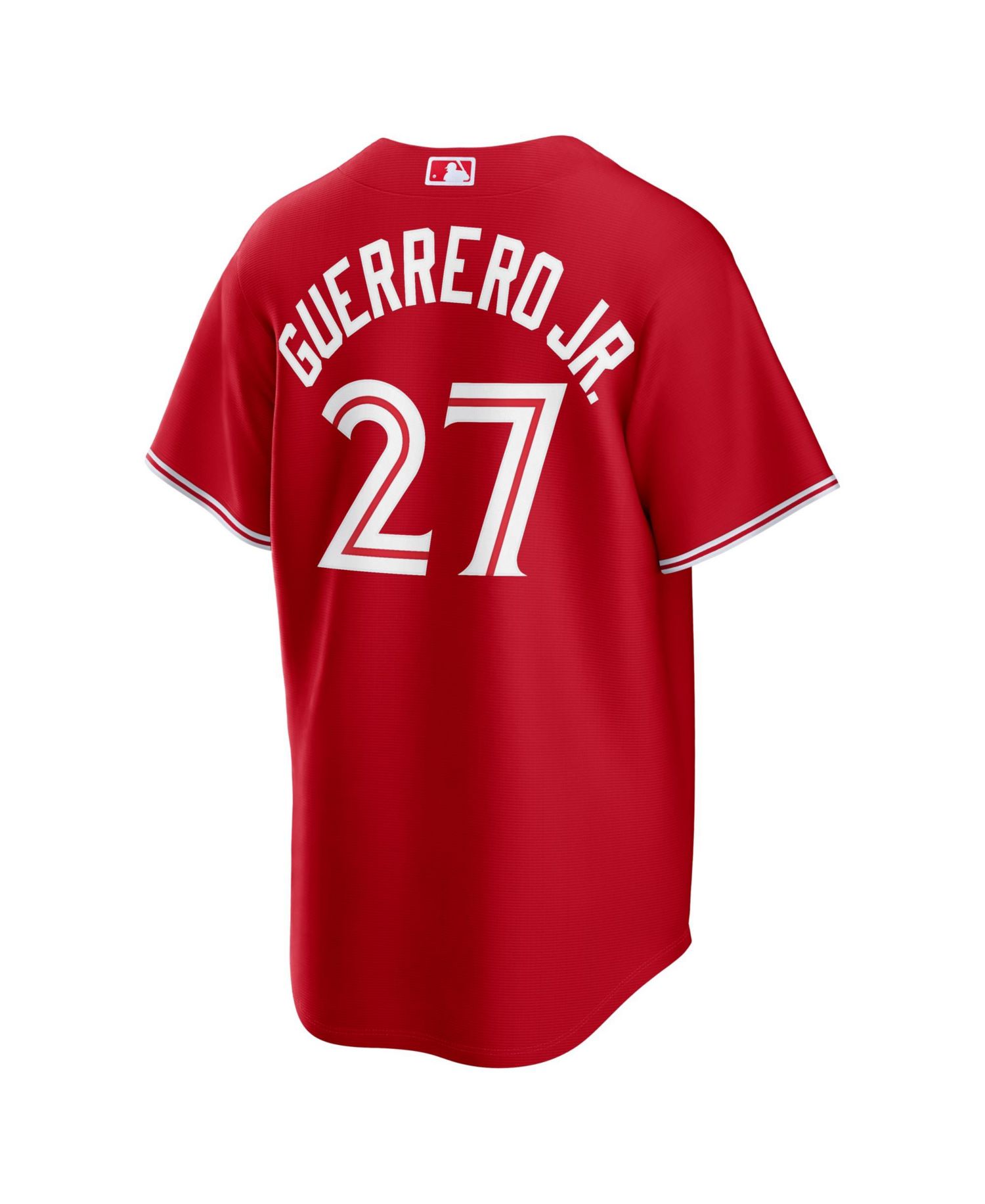 Men's Vladimir Guerrero Jr. Red Toronto Blue Jays Canada Day Replica Jersey