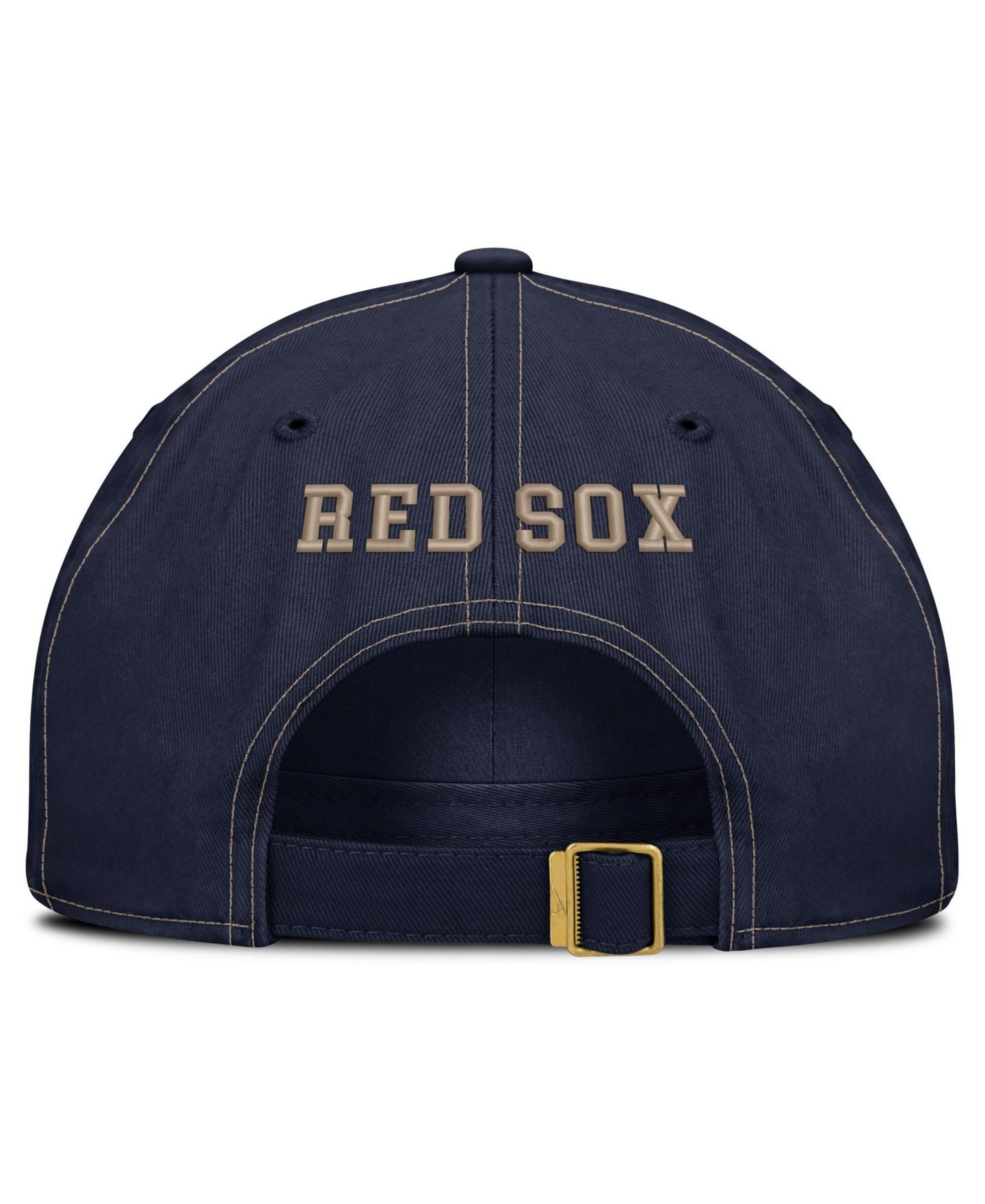 Мужская кепка Nike Navy Boston Red Sox Father's Day Club Adjustable Hat — фото 4