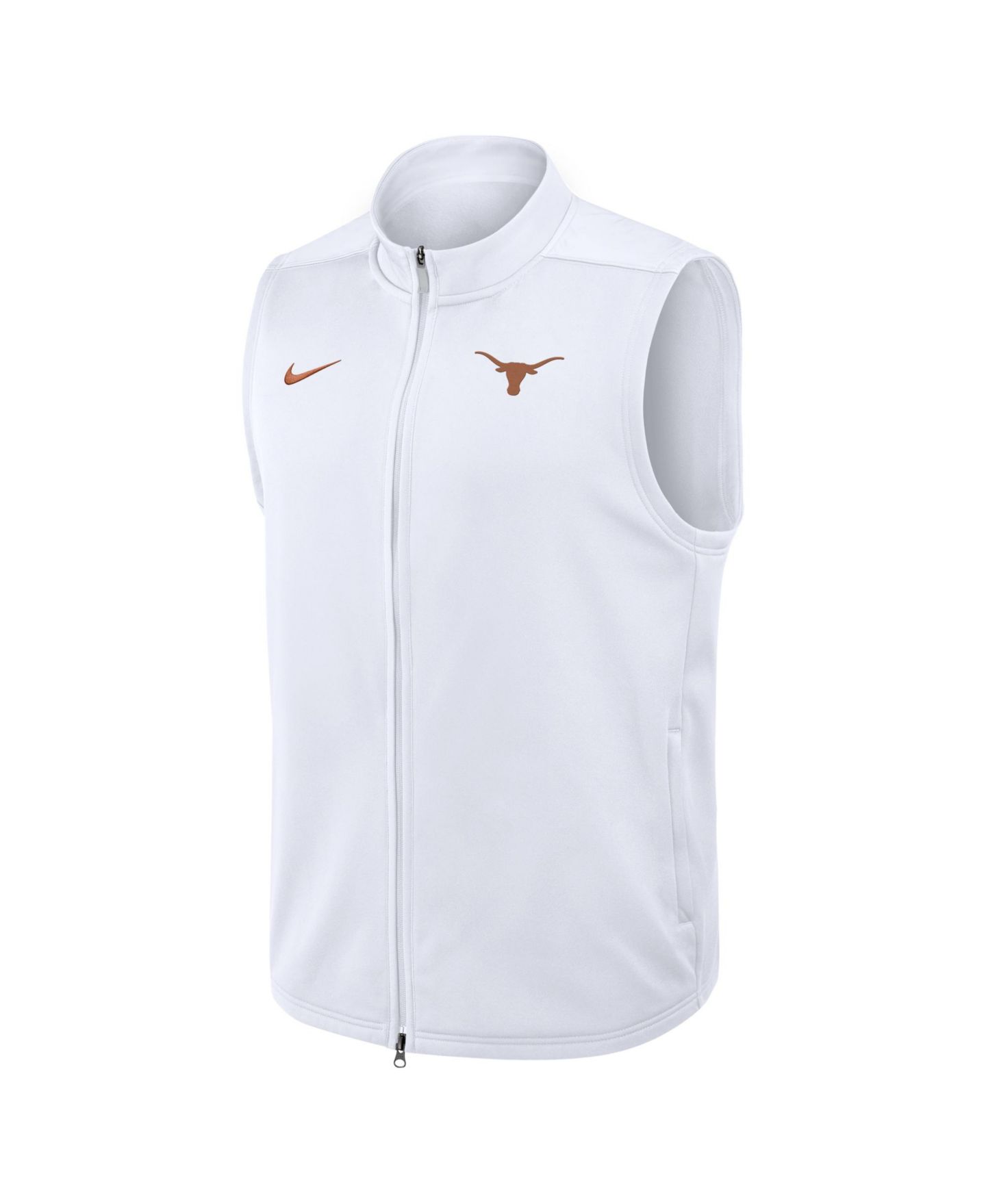 Мужской жилет Nike White Texas Longhorns Primetime Victory Therma-FIT Full-Zip Vest — фото 2