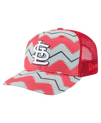 Men's Denim/Red St. Louis Cardinals Aztec Denim 9SEVENTY Adjustable Hat