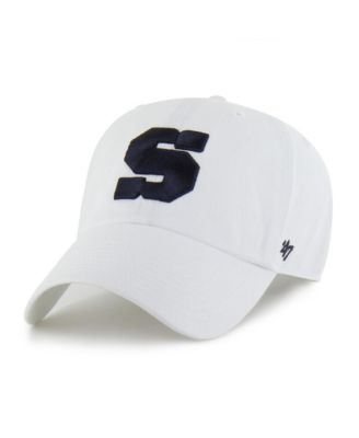 Men's White Penn State Nittany Lions Clean Up Adjustable Hat