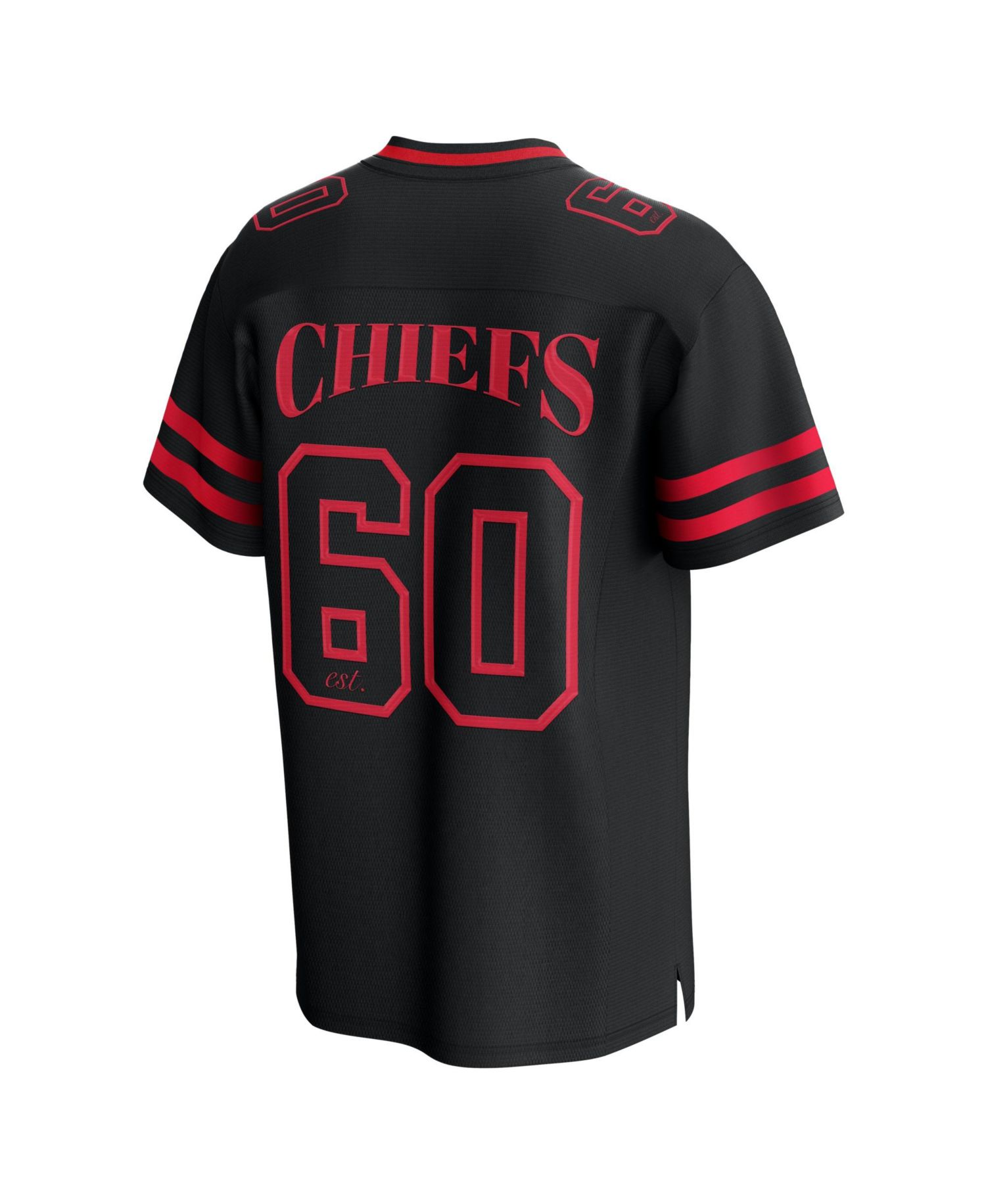 Men's Black Kansas City Chiefs After Hours Fashion Mesh T-Shirt