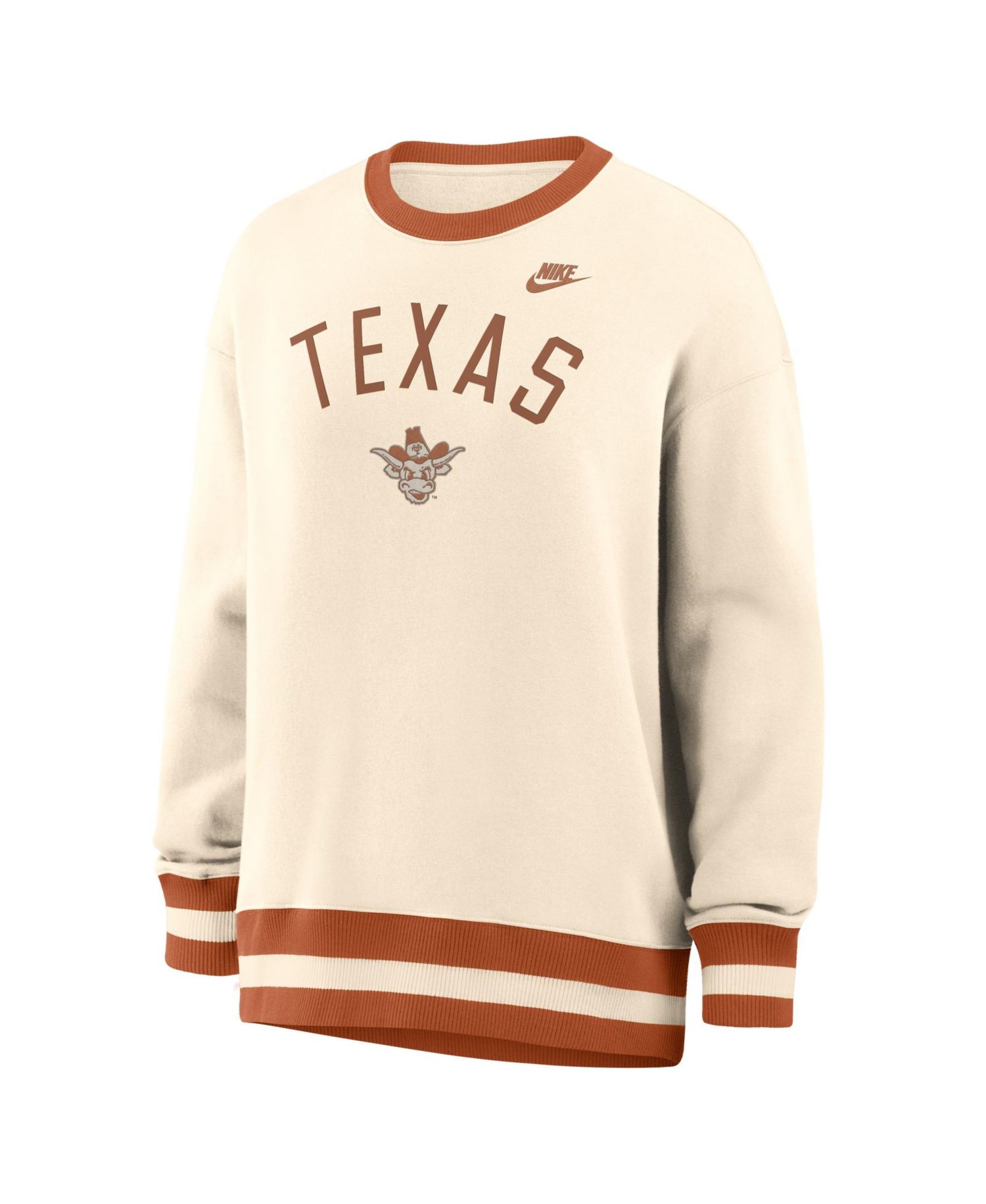 Women's Texas Longhorns Texas Legacy Phoenix Oversized Fleece Sweatshirt