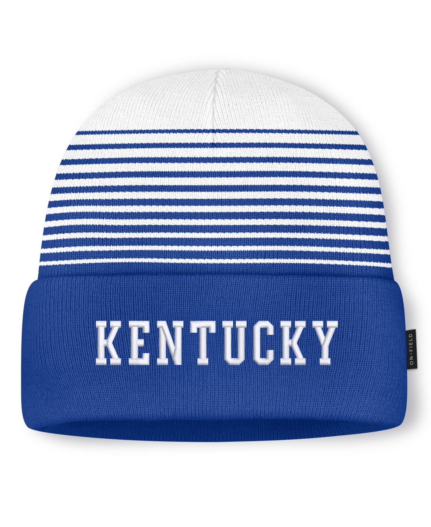 Men's and Women's Royal/White Kentucky Wildcats On-Field Utility Knit Hat