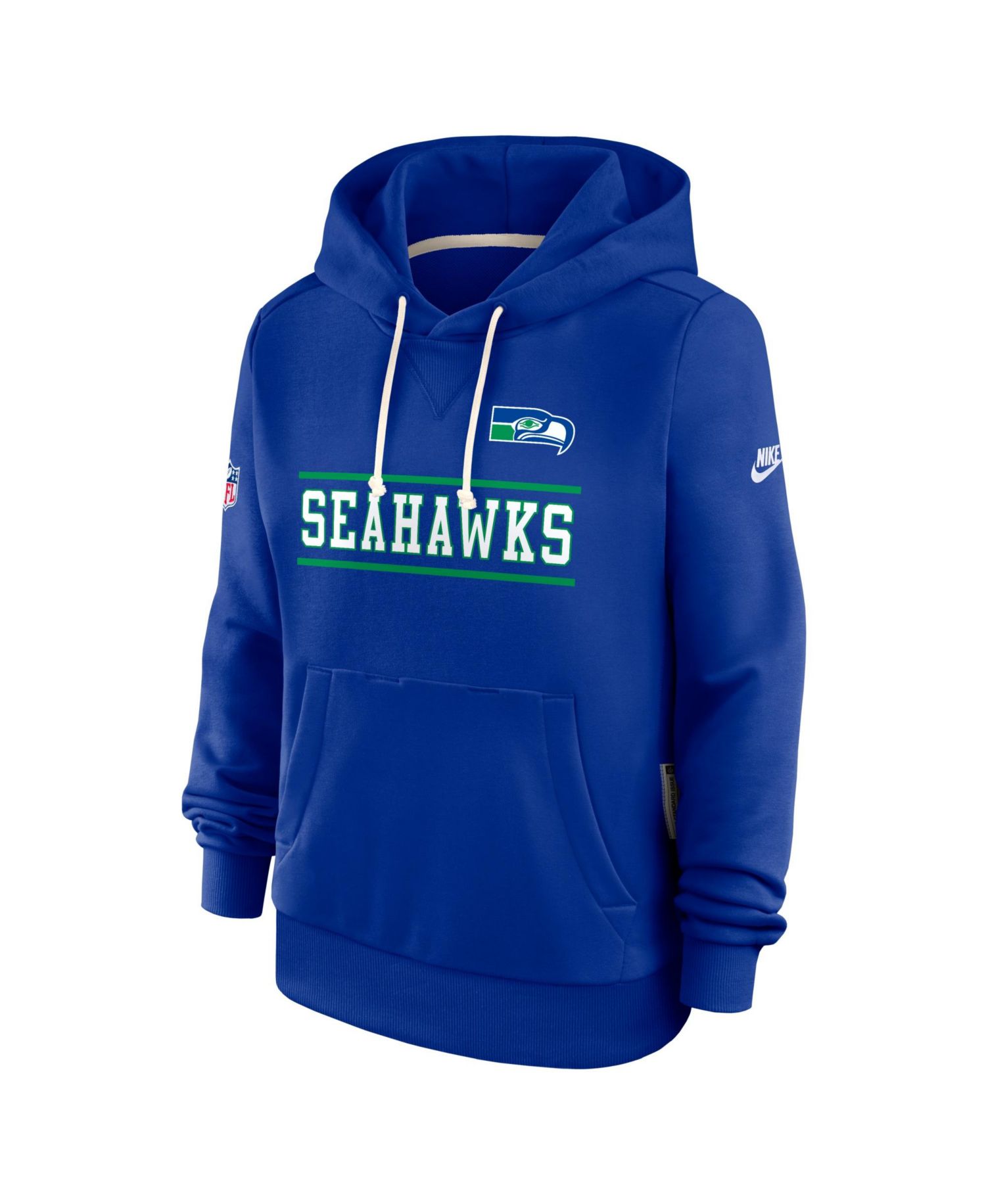 Women's Royal Seattle Seahawks Sideline Standard Issue Alternate Dri-FIT Hoodie