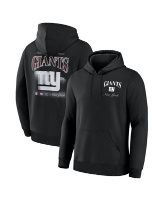 Men's Black New York Giants Nightfall Long Sleeve Fleece Hoodie
