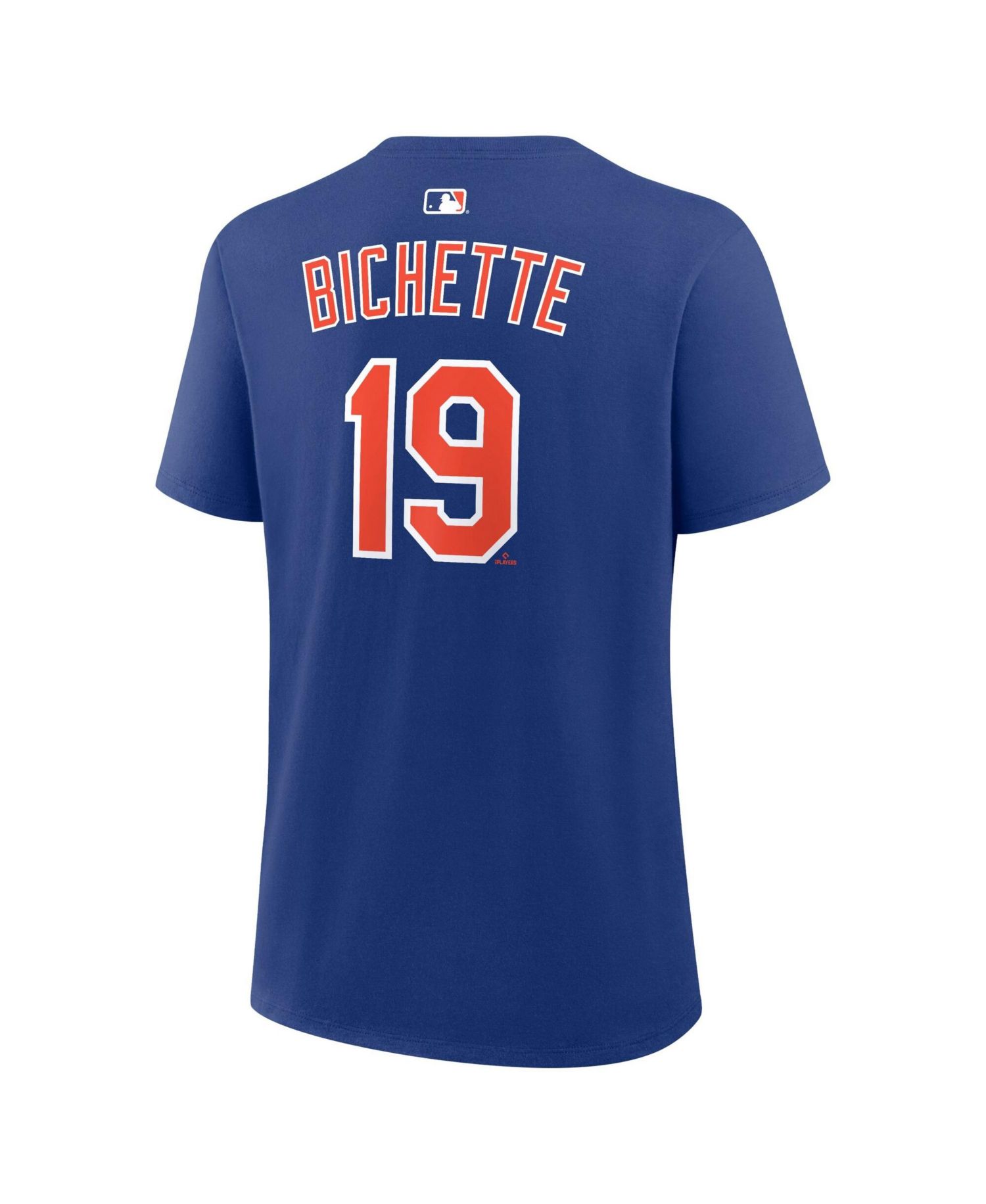 Women's Bo Bichette Royal New York Mets Name & Number T-Shirt