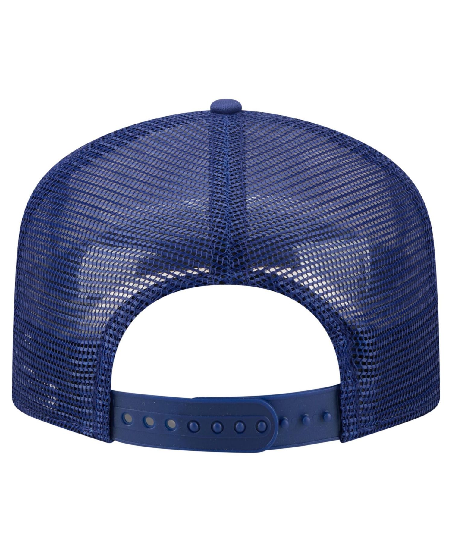 Men's White/Royal Texas Rangers Retro Cut 19TWENTY Adjustable Trucker Hat