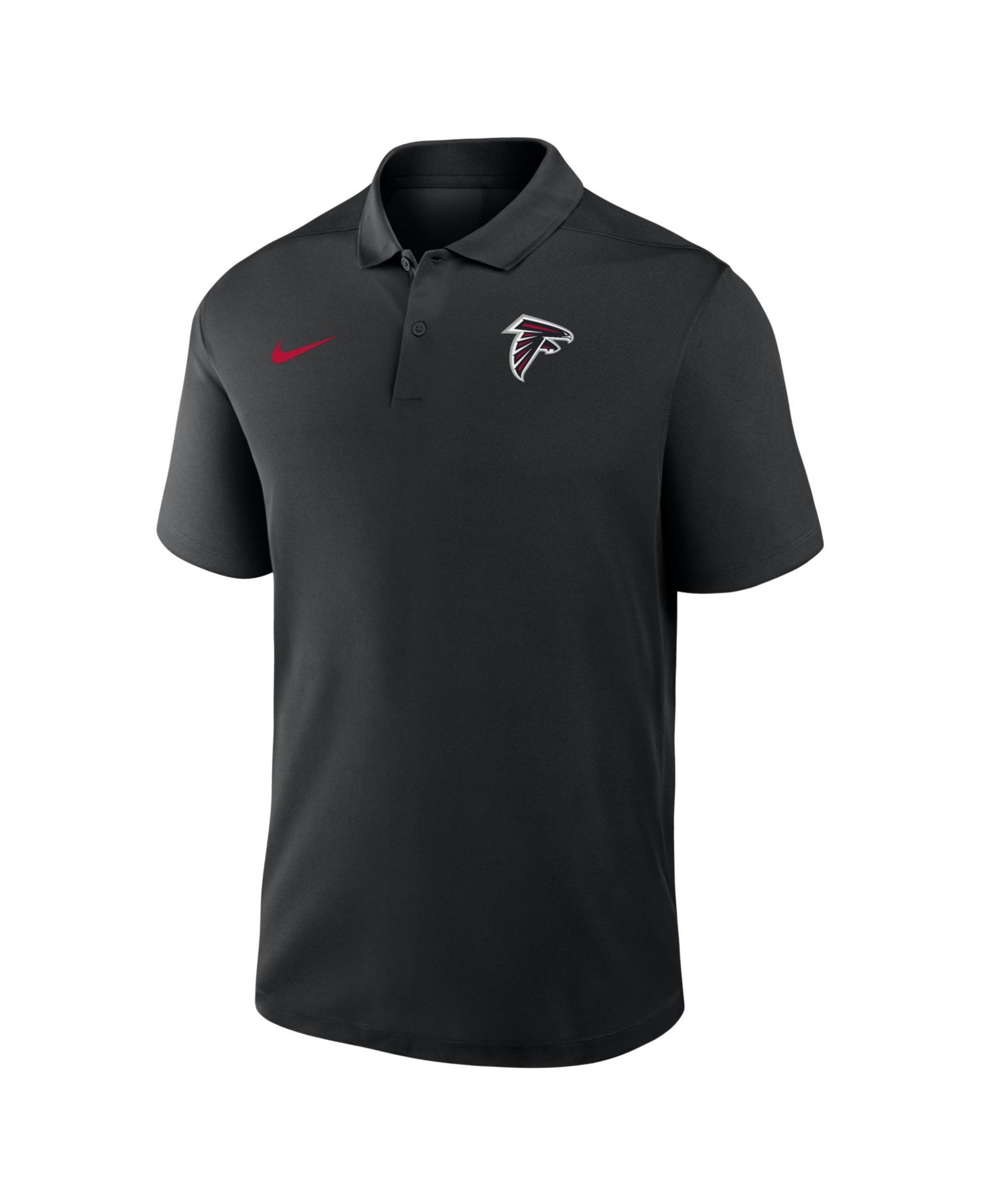 Men's Black Atlanta Falcons Dri-FIT Victory Polo Shirt