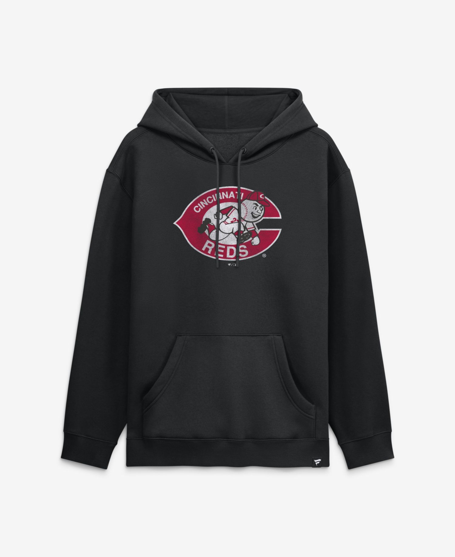 Men's Black Cincinnati Reds Heritage Hoodie